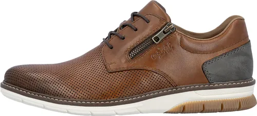 Rieker Schnürhalbschuhe bequem in Braun, Gr. 42