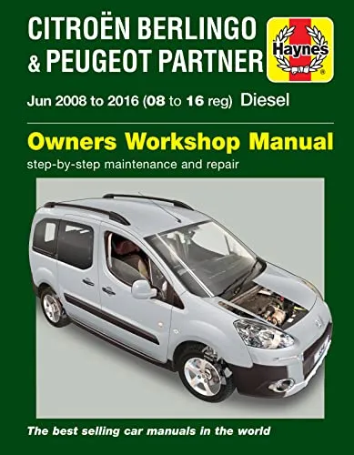 Haynes Reparaturanleitung Citroen Berlingo & Peugeot Partner Diesel (08-16)