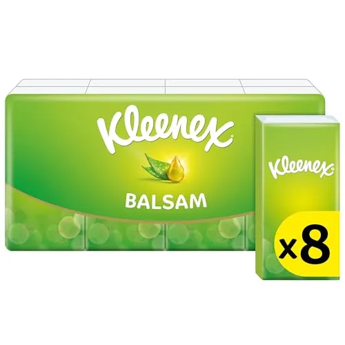 Kleenex Balsam Taschentücher, insgesamt 72 Tücher von KLEENEX