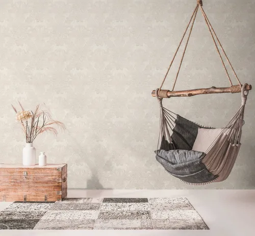 Vliestapete Paisley Barockornament Metallic Creme Perlmutt 39119-3 (3,74€/1qm)