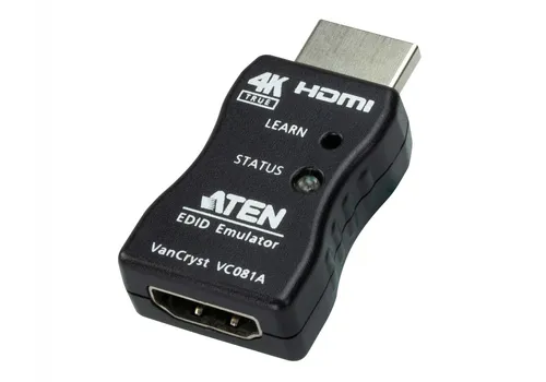 ATEN 4K HDMI EDID Emulator Adapter VC081A - EDID-Emulator für optimales Video-Management, kompakt und leicht für vielseitige Anwendungen