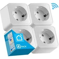 Echos Smart WLAN Steckdose 4er Pack