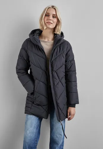 STREET ONE Steppjacke mit Kapuze mit Tunnelzugband