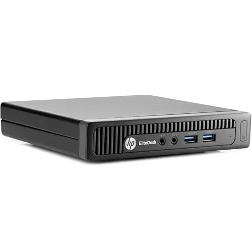 HP Mini-PC EliteDesk 800 G1 Mini, Prozessor Core i7-4765T, RAM 16 GB, SSD 240 GB, Win 11 Pro (Generalüberholt)