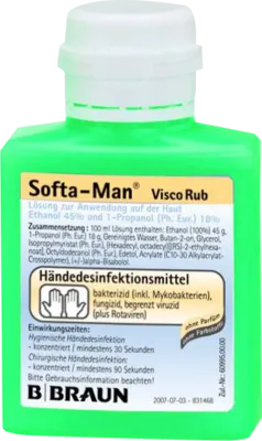 SOFTA-MAN ViscoRub Händedesinfektionsmittel 100 ml