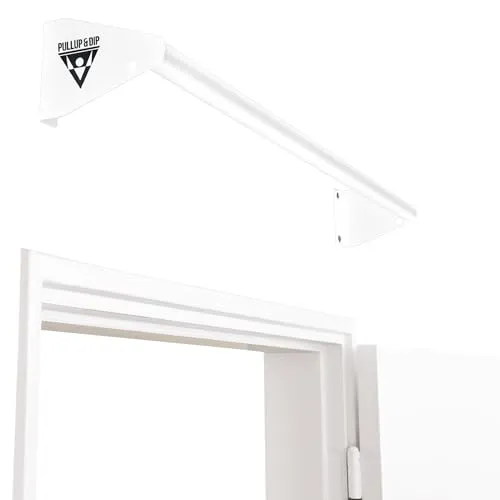 PULLUP & DIP Klimmzugstange zur Wandmontage – Robuste Reckstange für effektives Training zu Hause - Vielseitig einsetzbar für Klimmzüge, Chin-Ups und mehr. Mit stabiler Stahlkonstruktion für bis zu 250 kg. Platzsparend montierbar und ideal für dein Home Gym.