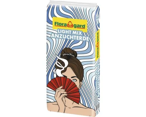 Anzuchterde mit Perlite Floragard LightMix Anzucht 20 L