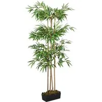 vidaXL Künstlicher Bambusbaum 80 cm mit 380 Blättern