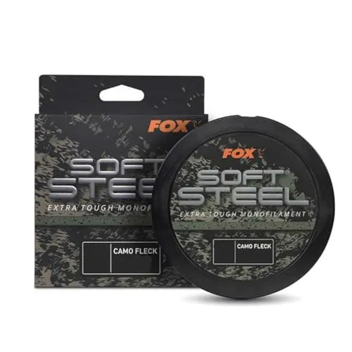 Fox Soft Steel Fleck Camo Mono 0,30mm 14lb 6,4kg 1000m von Fox