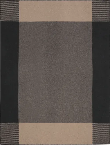 Wolldecke Merino von Biederlack, 100% Merinowolle in Braun - Bettdecken aus 100% Merinowolle, OEKO-TEX® zertifiziert, ideal für gemütliche Abende und kuschelige Stunden zu Hause.