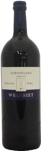 Weinbiet Mußbacher Dornfelder Rotwein trocken mit frischer Kräuternote 1000ml