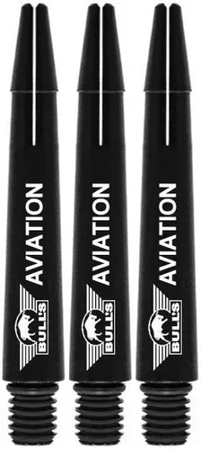 Bull's Aviation Darts Schäfte Black In Between