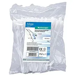 Watteträger 15 cm mit großenm Wattekopf 50 St