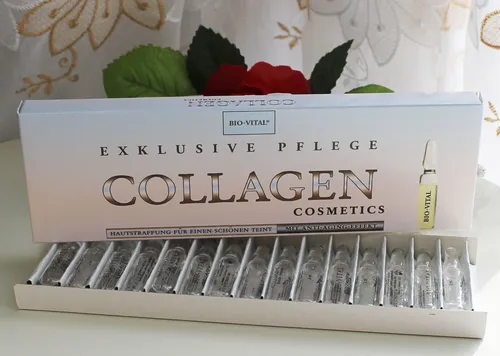 15x2ml Bio Vital Anti Falten COLLAGEN Kollagen Anti-Aging Ampullen