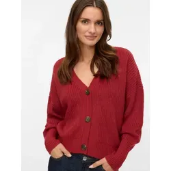 Vero Moda Strickjacke VMLEA LS V-NECK CUFF CARDIGAN NOOS