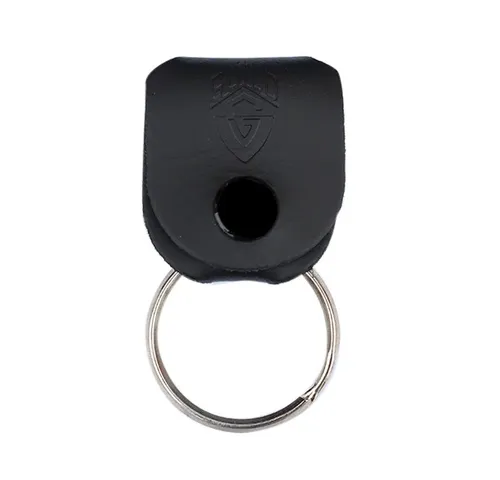 GUILD Leather Pick Holder Keychain Black