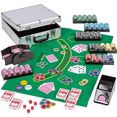 GAMES PLANET Ultimate Pokerset Deluxe