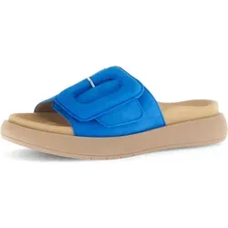 Gabor Damen Pantoletten – Bequeme Clogs in Cobalt