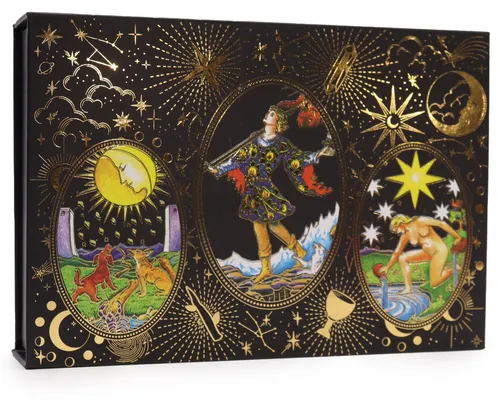 Tarot-Karten-Set mit Goldfolie und Ratgeber