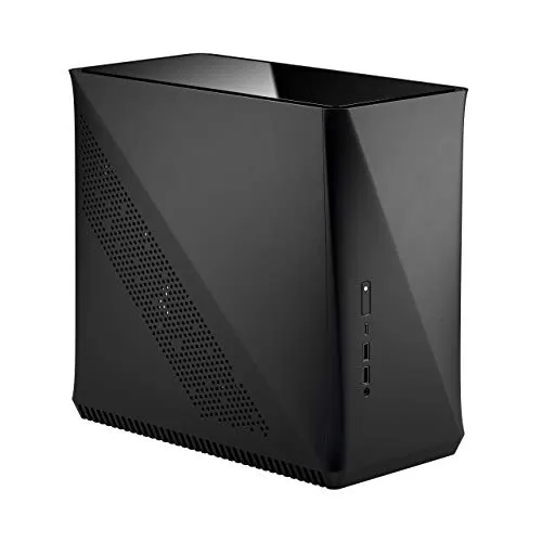 Fractal Design Era ITX Carbon TG PC-Gehäuse - Elegantes ITX-Gehäuse in Carbon-Optik, bietet optimale Kühlung und Platz für leistungsstarke Komponenten. Ideal für kompakte Gaming-Setups.