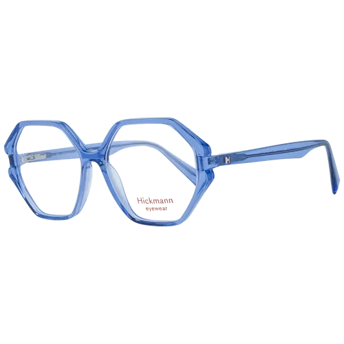 Ana Hickmann Damenbrille HI6269 T01 in Blau - Stylische Damenbrille mit geometrischem Design, robustem Acetat-Rahmen und komfortablem Federscharnier. Ideal für den täglichen Gebrauch, inklusive Original-Etui.