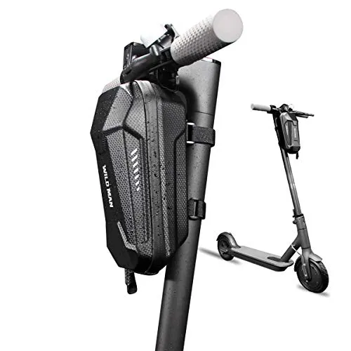 Reyzauyr E Scooter Zubehör, E Scooter Tasche, 3L Roller Tasche Front Tube Bag Groß Lenkertasche Wasserfest, Vordertasche für Elektroroller Xiaomi MI Mijia M365/M365 Pro/Sedway ES/Ninebot/Faltrad Eva