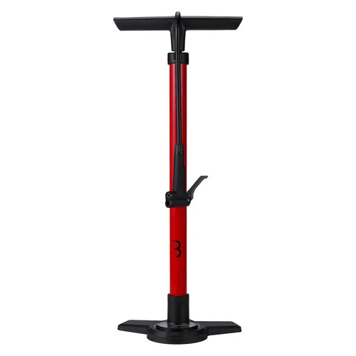 BBB AirBoost 3.0 BFP-28 Standpumpe - Fahrradergometer mit präziser Druckmessung und ergonomischem Design für müheloses Aufpumpen.