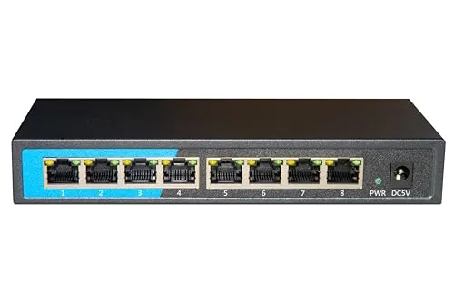 Switch Netzwerk 8 Anschlüsse GIGABIT 10/100/1000 RJ45