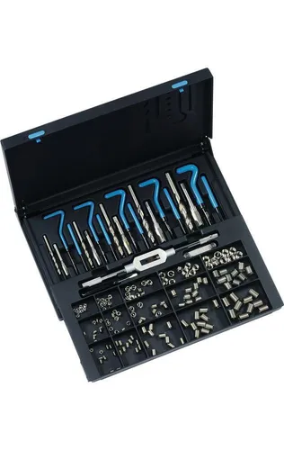 Gewindereparatursortiment DIN 8140 M5-M12 rostfreier Stahl von Völkel GmbH