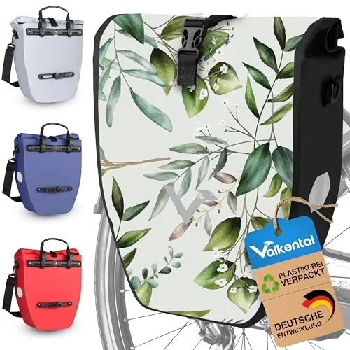 Valkental Fahrradtasche ValkBasic 100% wasserdicht von Valkental