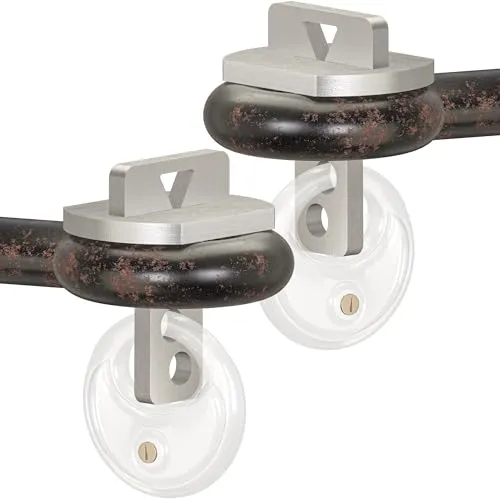 PRODUDA LKW Anhängerschloss Diebstahlschutz Diebstahlsicherung für LKW Anhänger Wegfahrsperre Edelstahl zusammensteckbar ohne Schloss, 2 Stück