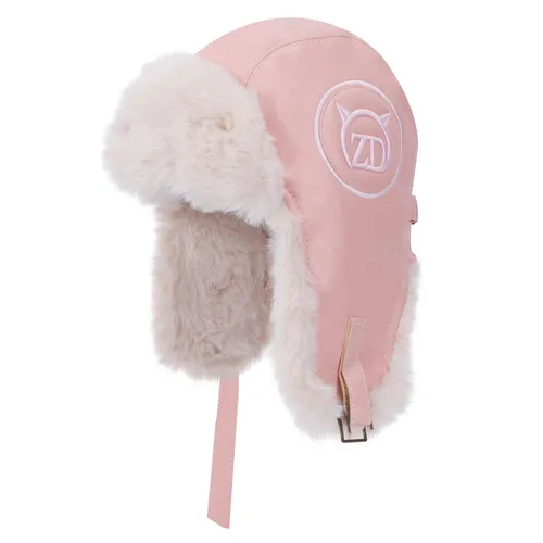 Winter Fliegermütze Unisex Warme Russische Mütze mit Ohrenklappen PU Winddich...