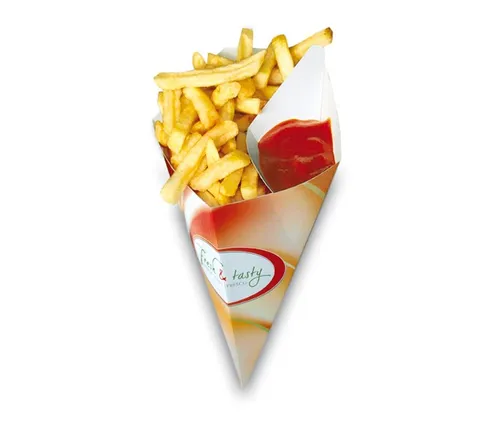 Pommes-Spitztüte 