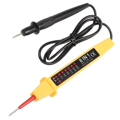 Spannungsprüfer 0-500V LED Stromprüfer Phasenprüfer Gleich- und Wechselspannung