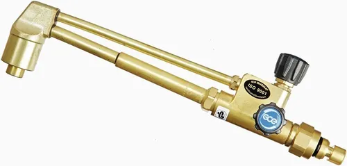 Schneideinsatz RHÖNA Kombi 17 Handrad AC u.R Injektor 3-150mm GCE - Schweißzubehör mit präzisem Anschlussgewinde und 2 Rohren, ideal für vielseitige Anwendungen in der Metallbearbeitung.