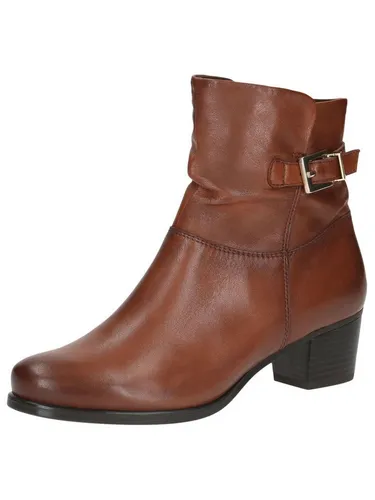 Caprice Stiefelette aus Leder - Elegante Allrounder - Wanderschuhe mit G-Weite, ideal für normale Füße. Bequemes Leder, hohe Strapazierfähigkeit und warmes Futter bieten optimalen Tragekomfort für Alltag und Büro.