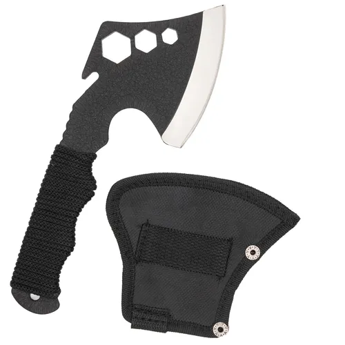 Multifunktionsaxt Survival Axt Beil Outdoor Camping Handbeil Werkzeug Paracord