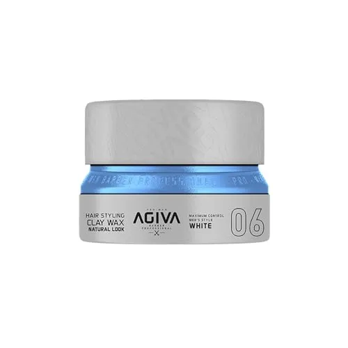 Agiva Hair Styling Clay Wax Natural Look 06 in orange von Agiva