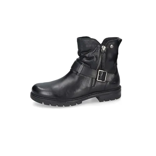camel active Boot brushed Nappa Schwarz 42 - Eleganter Boot aus hochwertigem Leder mit herausnehmbarer Innensohle. Die leichte Sohle bietet hohe Flexibilität für besten Tragekomfort. Ideal für den täglichen Gebrauch.