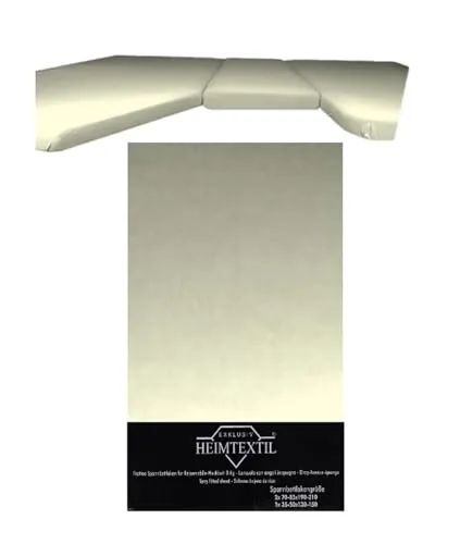EXKLUSIV HEIMTEXTIL Frottee Spannbettlaken für Wohnmobile 3-teilig - Spannbetttücher für Wohnmobile, 80% Baumwolle, 20% Polyester, Öko-Tex zertifiziert, sorgt für faltenfreie Schlafoberfläche und ist pflegeleicht bei bis zu 60°C.