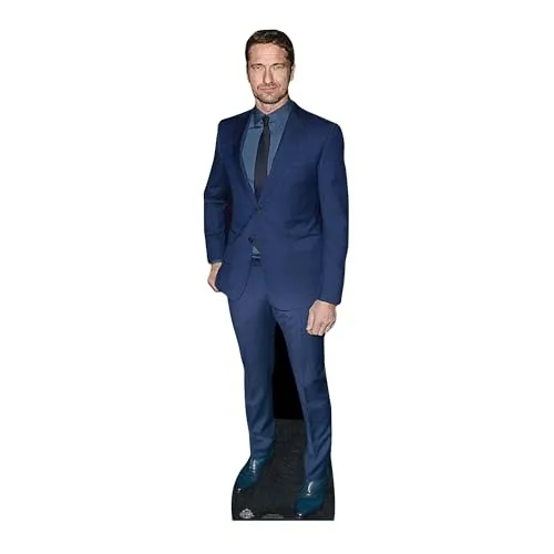STAR CUTOUTS Gerard Butler Pappaufsteller Lebensgröße, 185 cm