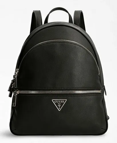 Guess Rucksack Manhattan II Backpack L - Stylischer GUESS Rucksack mit praktischem Design. Geräumiges Hauptfach und mehrere Fächer sorgen für Ordnung. Verstellbare Schultergurte bieten hohen Tragekomfort. Ideal für den Alltag und ein echter Blickfang!