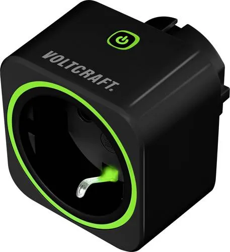 VOLTCRAFT SEM6000 Energiekosten-Messgerät - Elektrische Messgeräte mit Bluetooth®-Schnittstelle zur präzisen Messung von Energieverbrauch und CO2-Ausstoß, ideal für umweltbewusste Haushalte.