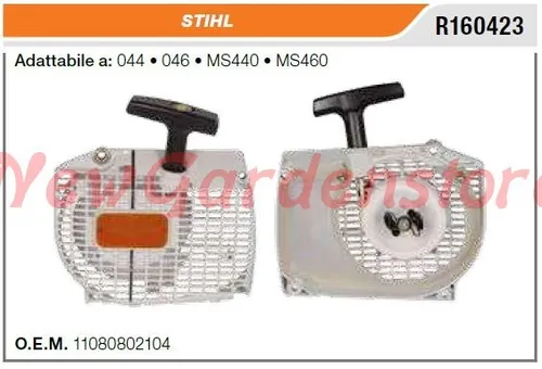 STIHL Motosegen Avviatore Avviamento 044 046 MS440 460 R160423