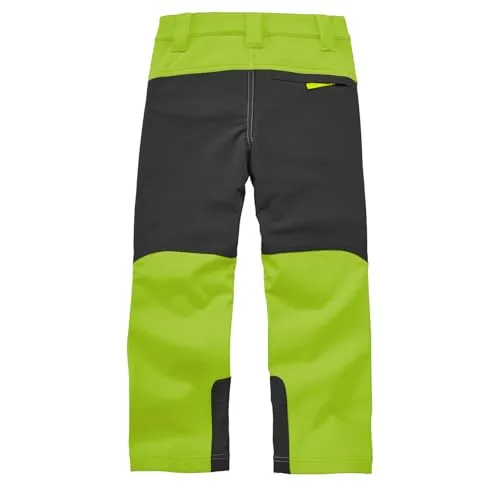 JAKO-O Softshell-Outdoorhose Kinder Robust hellgrün 122