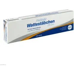 Wattestab m.Wattekopf 23 cm 100 St