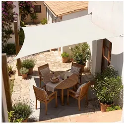 Sonnensegel Balkon 160g/m² Polyester UV Schutz 2x3 m