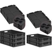 Aufbewahrungsbehälter Schwarz von Proregal