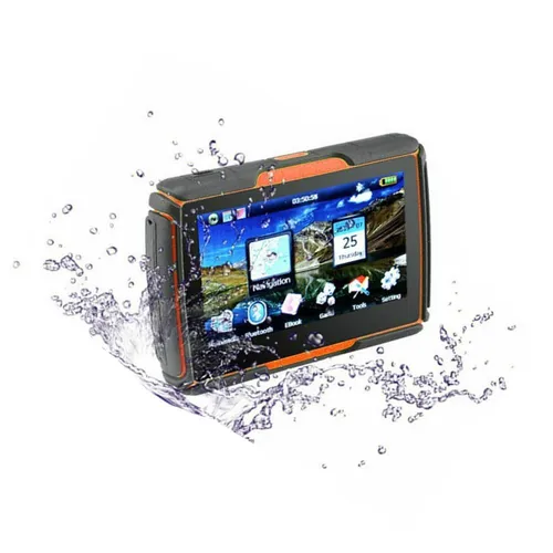 GABITECH DRIVE M4 4 Zoll GPS Navigationsgerät für Motorrad & PKW - Vielseitiges 2-in-1 Navigationsgerät mit 4,3 Zoll Display, IP65 Schutz und umfangreichem Zubehör. Ideal für sicheres Navigieren bei jedem Wetter.