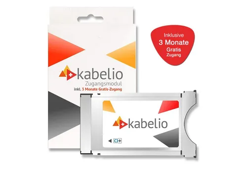 Kabelio CI+ Zugangsmodul mit 3 Monaten Gratis-Zugang